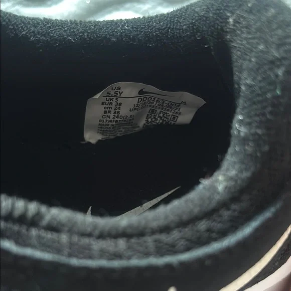 Nike Kid's Free Run 2 Shoes - Black / Dark Grey / White - Picture 11 of 12